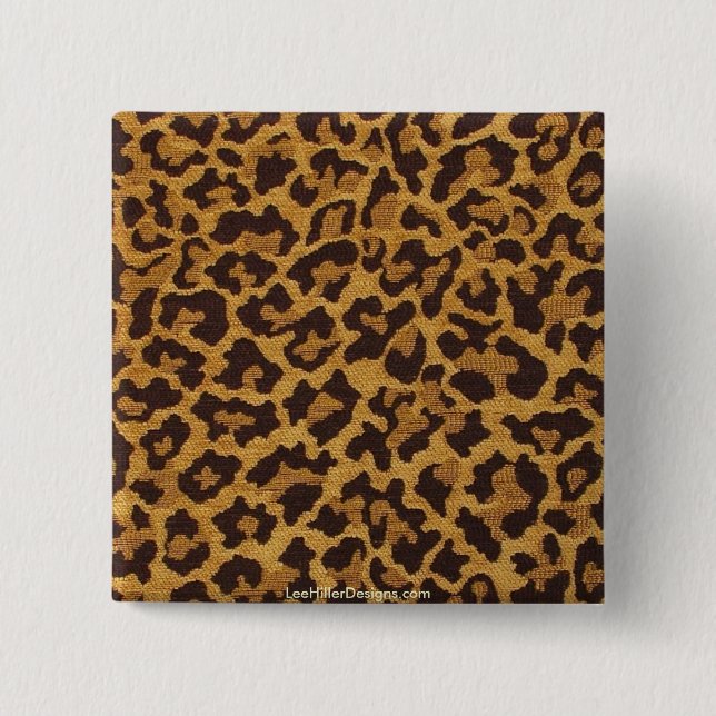 Rockabilly rab Leopard Print Gifts & Collectibles Knapp (Framsida)