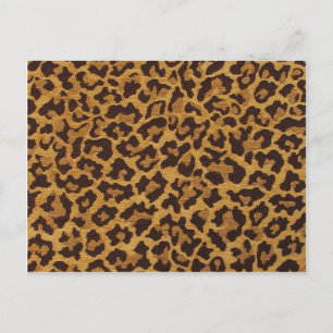Rockabilly rab Leopard Print Gifts & Collectibles Vykort