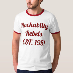 Rockabilly rebell för Retro femtiotal T Shirt