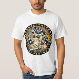 Rockabilly rebellisk skjorta tee shirt