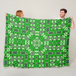 Rockabilly Royal Goblin Satin Foulard Fleecefilt