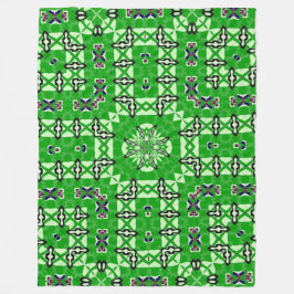 Rockabilly Royal Goblin Satin Foulard Fleecefilt