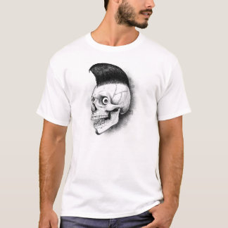 Rockabilly skalle t-shirt