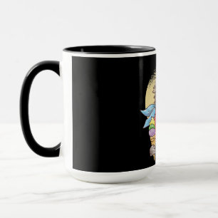 Rockabilly-stil katt mugg