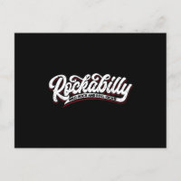 Rockabilly Vild Rock N Roll - Typo - neg