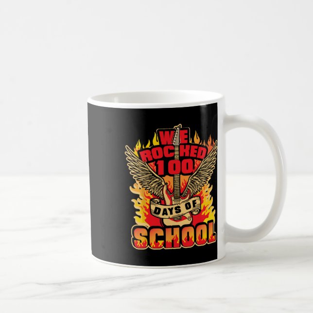 Rockade 100 dagar av skolmusik 100 dagar i skolan kaffemugg (Höger)