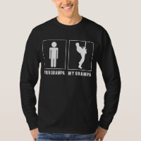 Rockande gitarrist farfar Tee - Roliga musiker Gif
