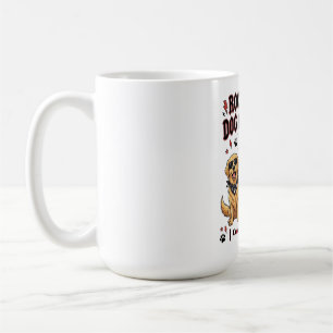 Rockande hundmamma-liv Golden Retriever Bernese Kaffemugg