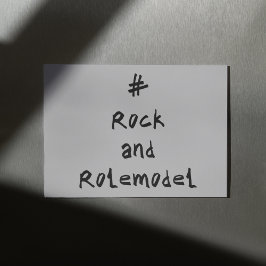 #RockandRolemodel - Black. Kort