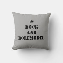 #RockandRolemodel - Black. Kudde
