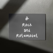 #RockandRolemodel - White.