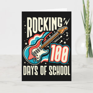 Rockar 100 Skoldagar Retro 100:e Skoldagen Kort