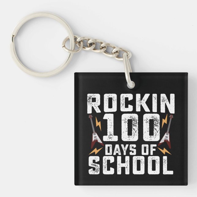 Rockar 100 Skoldagar Rockgitarr Vintage (Framsidan)