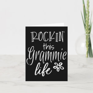Rockar Det Här Livet Mormor Grafisk Present Från B Kort