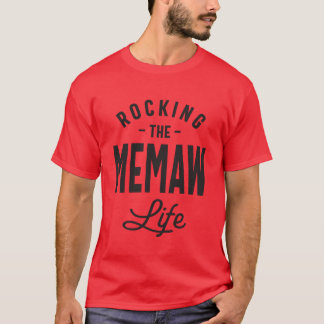 Rockar Memaw-livet Mamma och mormor T Shirt
