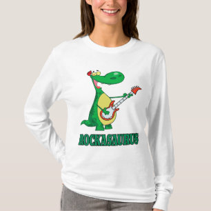 rockasaurus rock n roll dinosaur.ai t-shirt