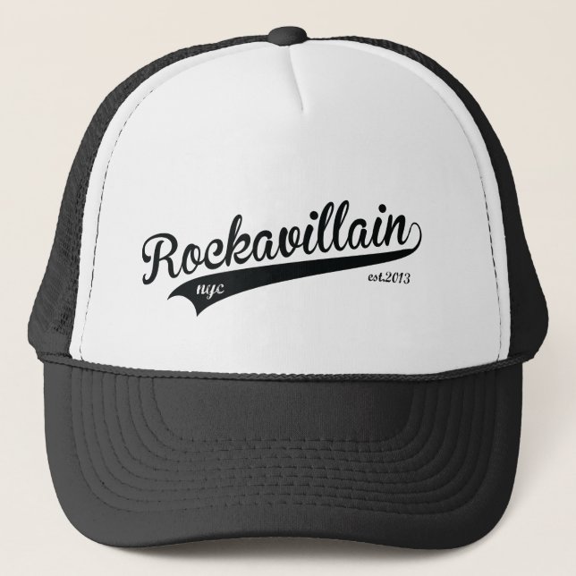 Rockavillain NYC truckerkeps (Framsida)
