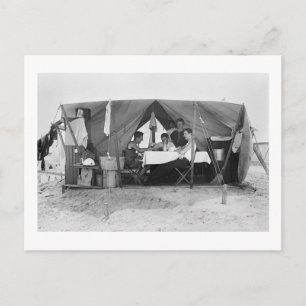 Rockaway Beach Kortspel, 1910 Vykort