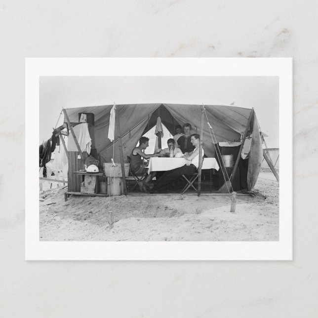 Rockaway Beach Kortspel, 1910 Vykort (Framsida)