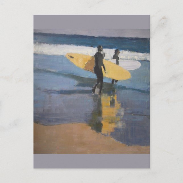 Rockaway Beach Mellow Surfers NYC vykort  (Framsida)