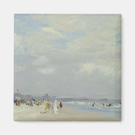 Rockaway Beach (New York) (av E.H. Potthast) Magnet
