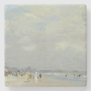 Rockaway Beach (New York) (av E.H. Potthast) Stenunderlägg