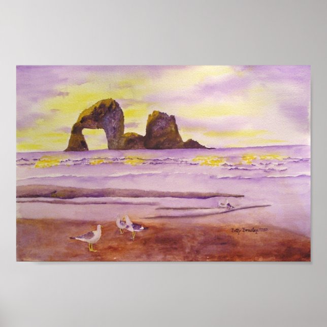 Rockaway Beach Poster (Framsidan)