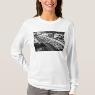Rockaway, Oregon strand och huvudsaklig gata T-shirt