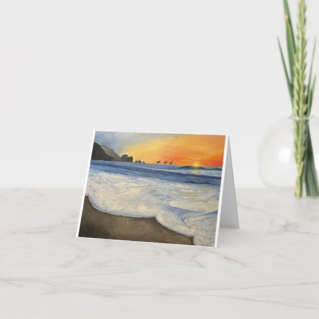 Rockaway Pelicans Tack Kort (Framsida)