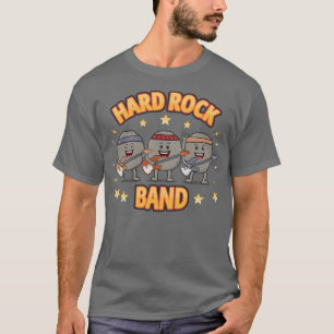Rockband Roligt Klippblock Geologi Musik Puns T Shirt