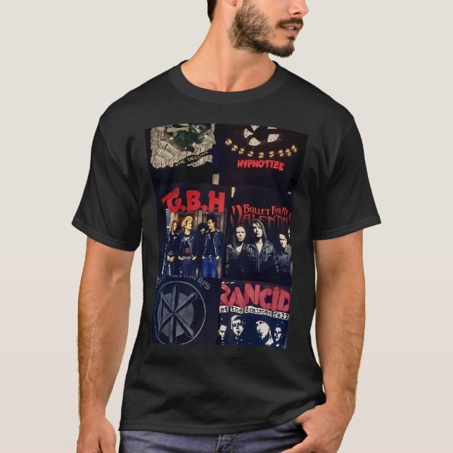 Rockband T-shirts New York City (Framsida)