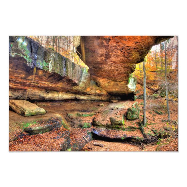Rockbridge, Ohio Fototryck (Framsidan)