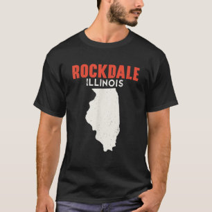 Rockdale Illinois USA State America Travel Illinoi T Shirt