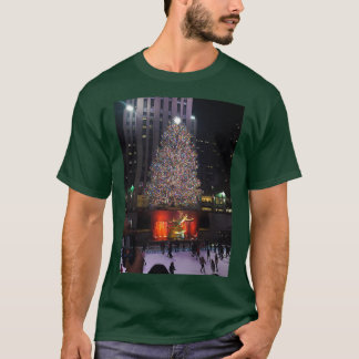 Rockefeller Center Christmas Tree Scene T Shirt