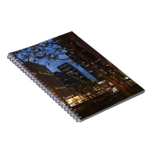 Rockefeller Center Dawn NYC Architecture New York Anteckningsbok