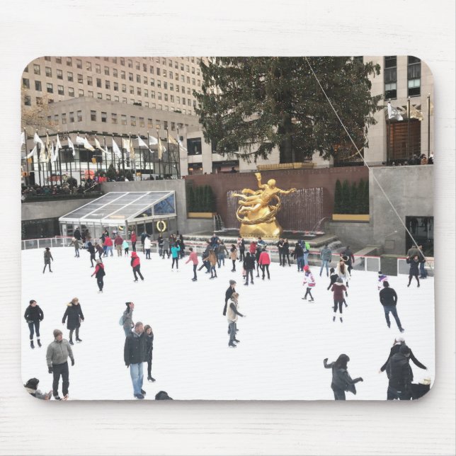 Rockefeller Center Ice Skating Rink NYC-foto Musmatta (Framsidan)