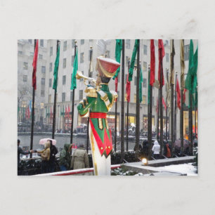 Rockefeller Center jul Helg Vykort