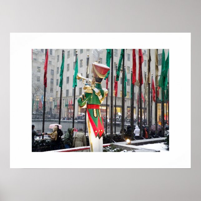 Rockefeller Center jul Poster (Framsidan)