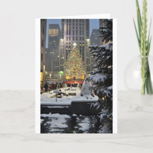 Rockefeller Center julen Helgkort