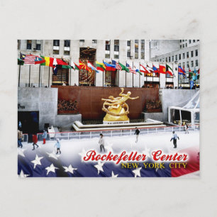 Rockefeller Center, New York City Vykort
