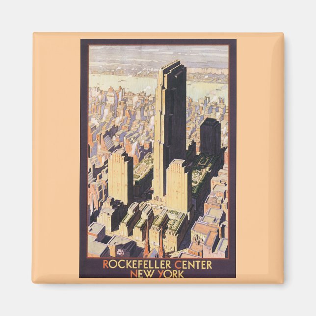 Rockefeller Center New York Magnet (Framsidan)