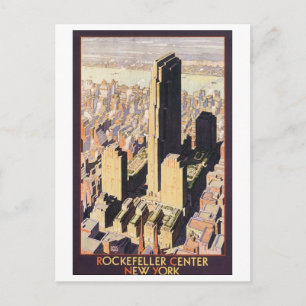 Rockefeller Center New York Vykort