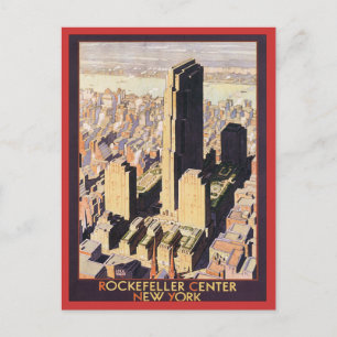 Rockefeller Center New York Vykort