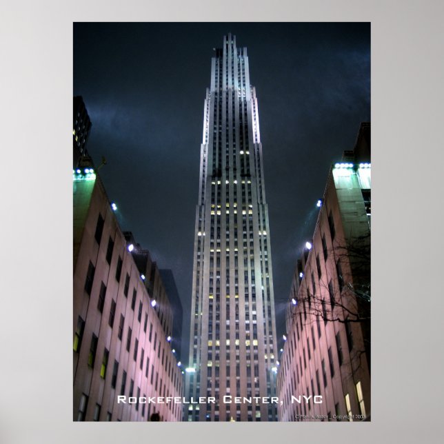 Rockefeller Center Poster (Framsidan)