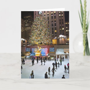 Rockefeller Center Träd 2011 Helgkort