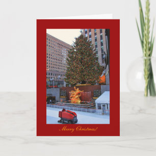Rockefeller Center Träd, Rink-jul Helgkort