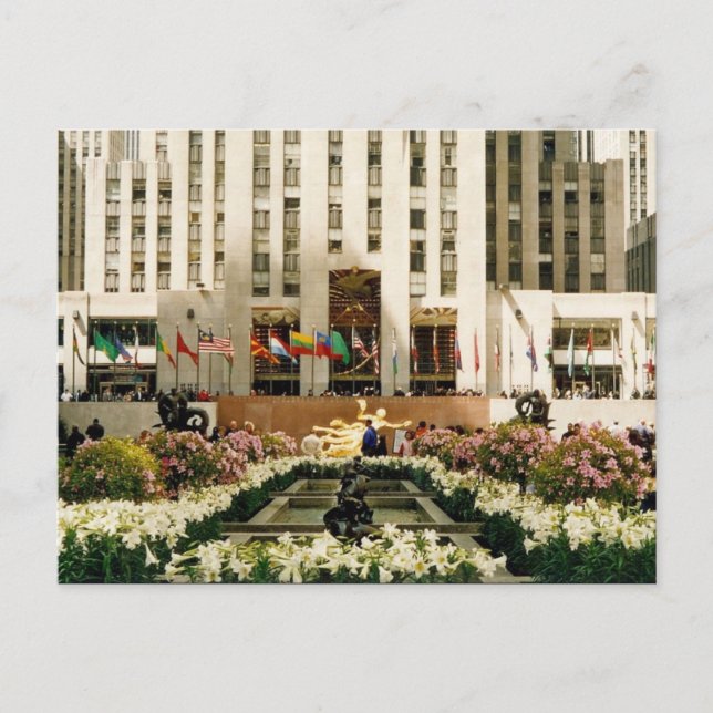 Rockefeller Center Vykort (Framsida)
