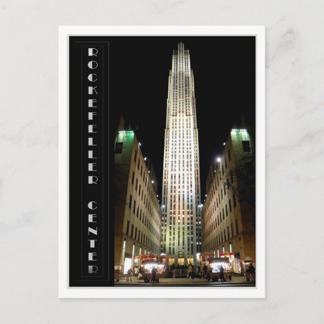 Rockefeller Center Vykort (Framsida)