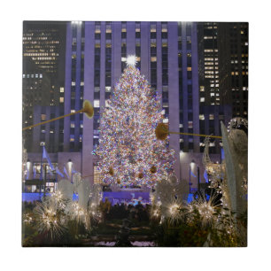 Rockefeller Center's Änglar och jul - Kakelplatta