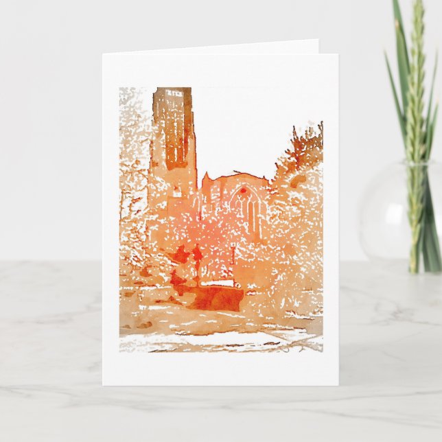 Rockefeller kapell Notecard Kort (Framsida)